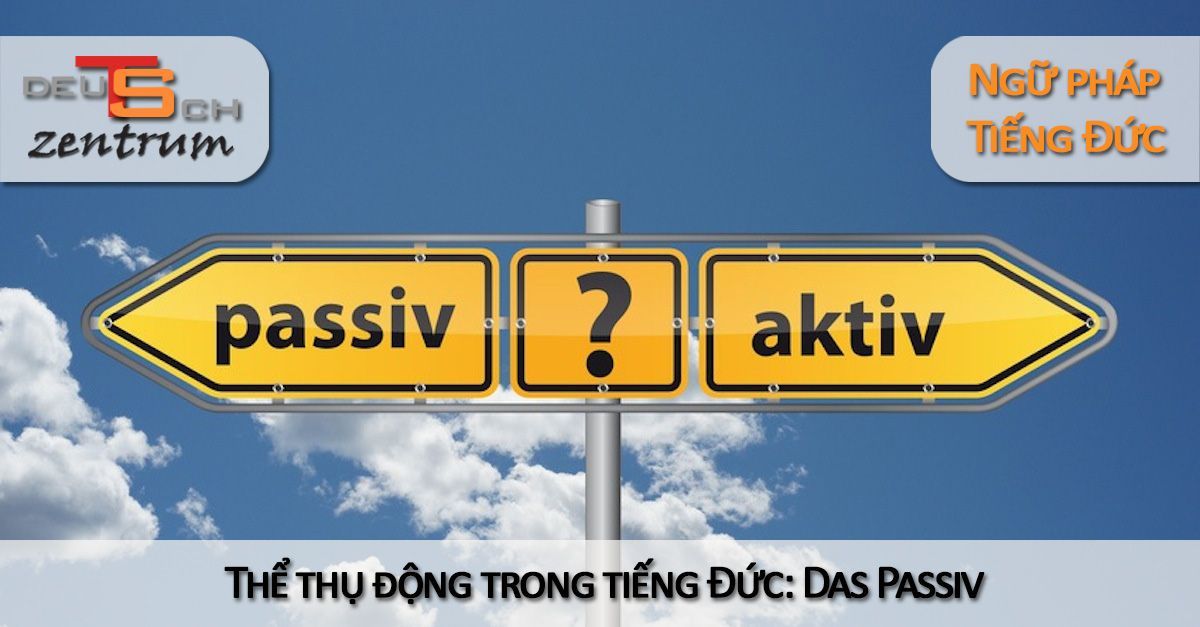 Bài tập cho câu bị động - Passivübung