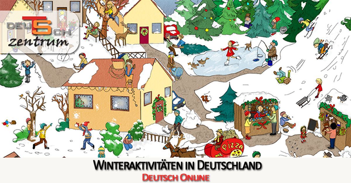 Winteraktivitäten in Deutschland