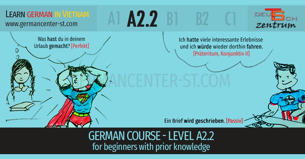 German courses A2.2 Vietnam