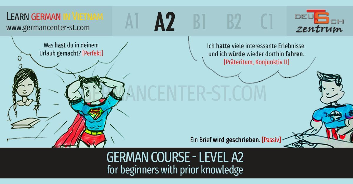 German courses A2 Vietnam