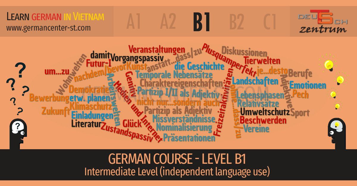 German courses B1 Vietnam