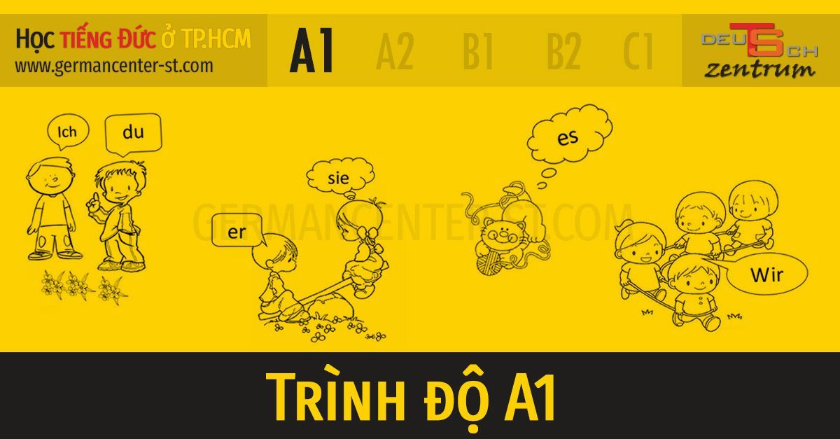 Bài tập tiếng Đức‎ - Trình độ A1